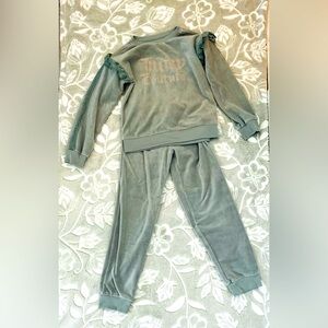Juicy Couture Kids Matching Set in Sage Green 🤍✨